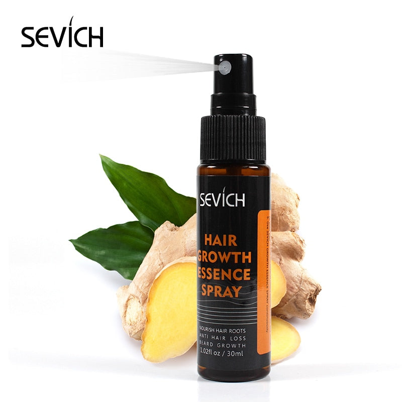 Sevich Hair Growth Essence Spray 30ml Hair Loss Product Hair Regrowth Spray Anti Hair Loss Treatment Thicken Thin Hair